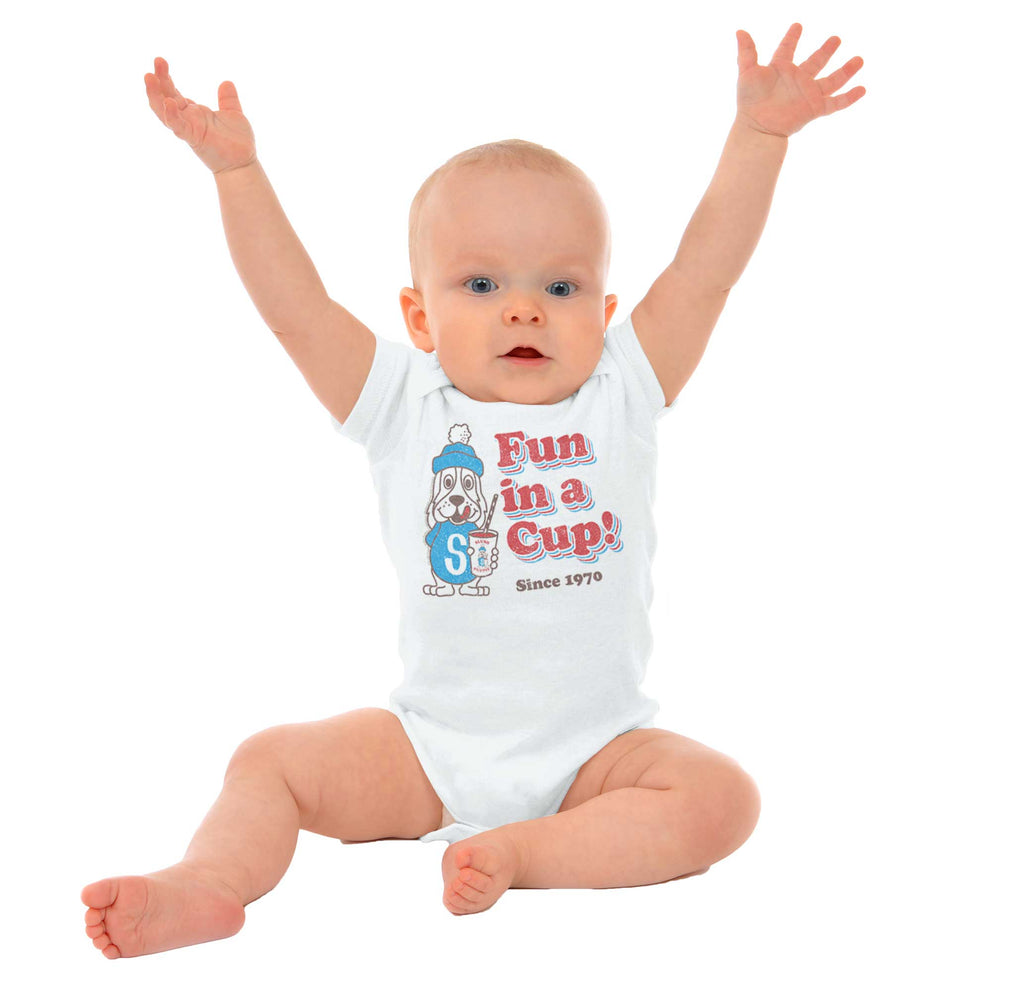 Fun In A Cup Romper Bodysuit-Direct To Garment Print-Brisco Baby