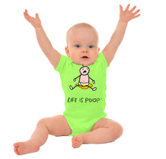 Baby Accident Romper Bodysuit-Direct To Garment Print-Brisco Baby