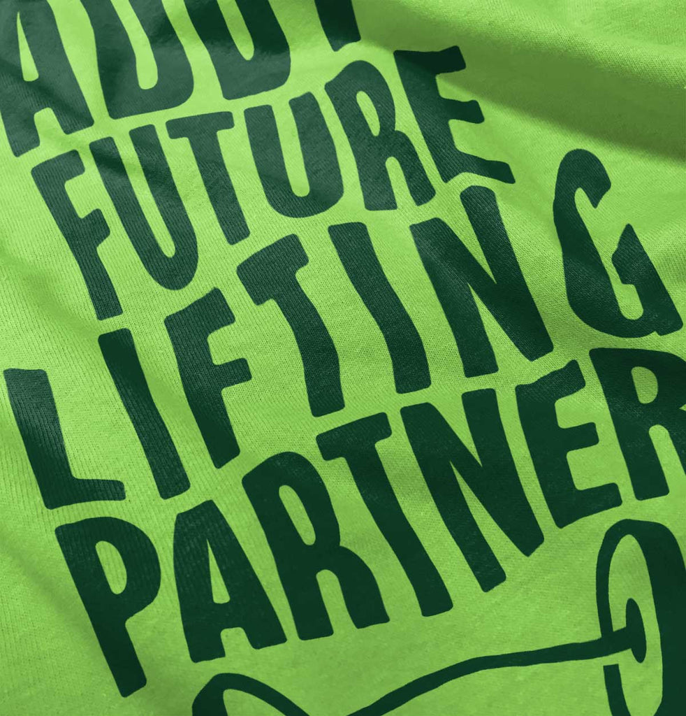 Lifting Partner Romper Bodysuit-Direct To Garment Print-Brisco Baby