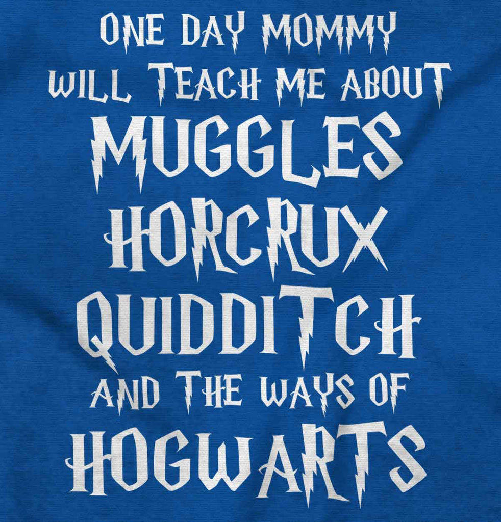 Muggles Horcrux Quidditch Romper Bodysuit-Direct To Garment Print-Brisco Baby