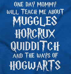 Muggles Horcrux Quidditch Romper Bodysuit-Direct To Garment Print-Brisco Baby