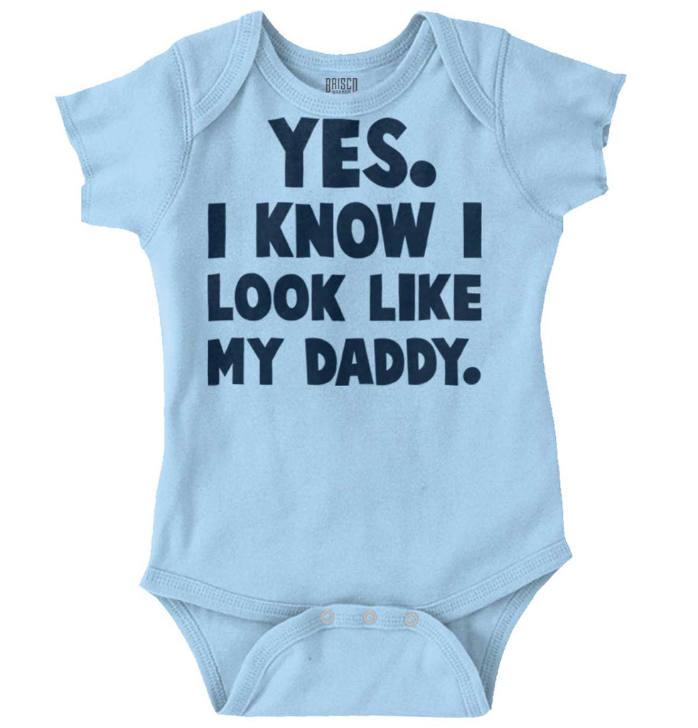 Look Like Daddy Romper Bodysuit-Direct To Garment Print-Brisco Baby