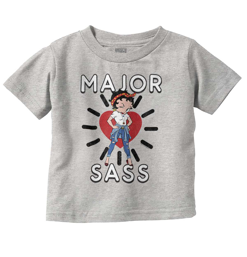 Betty The Riveter Infant Toddler T Shirt-Direct To Garment Print-Brisco Baby