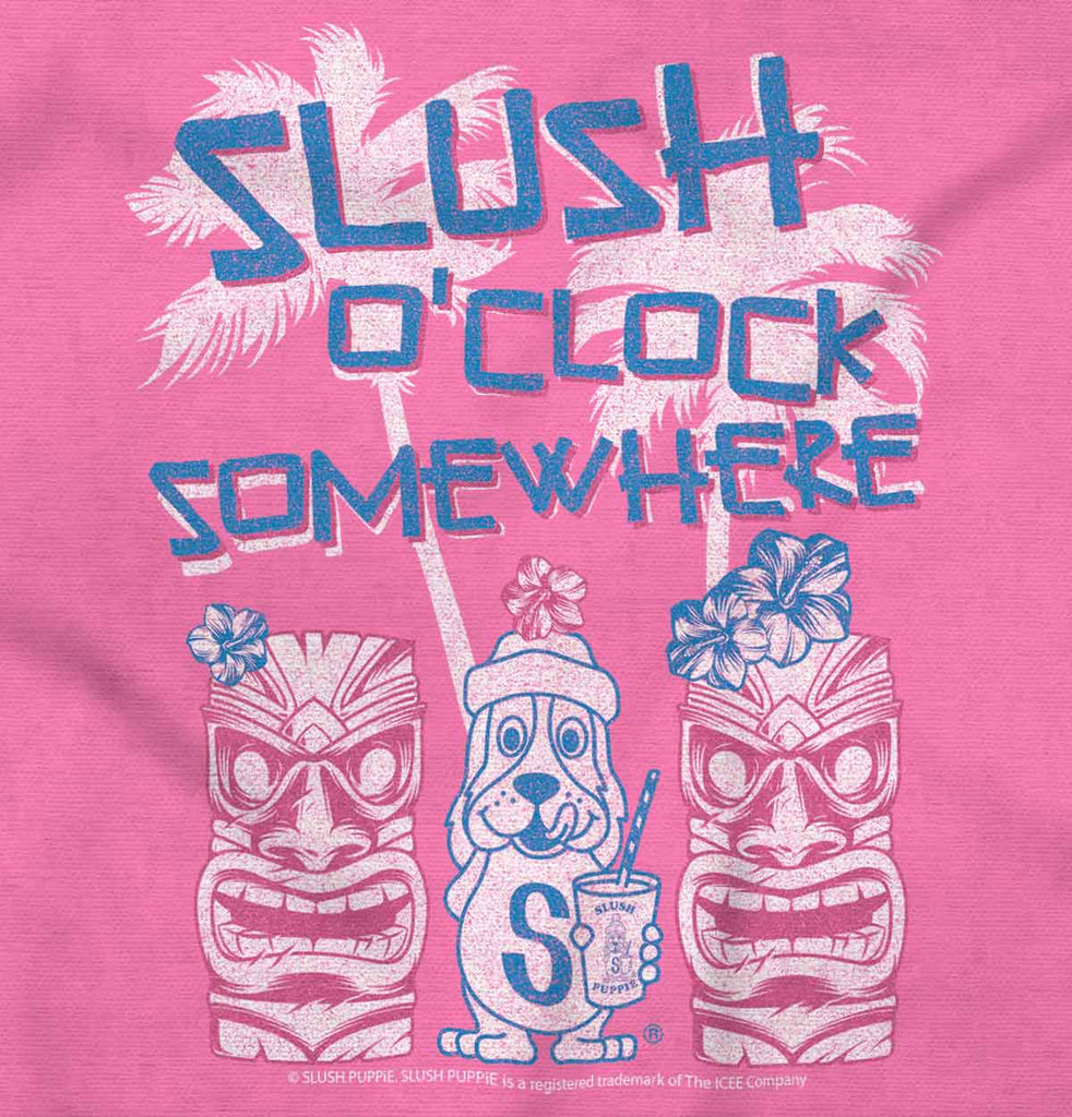 Slush O Clock Somewhere Baby Polka Dot Skirt Dress-Direct To Garment Print-Brisco Baby