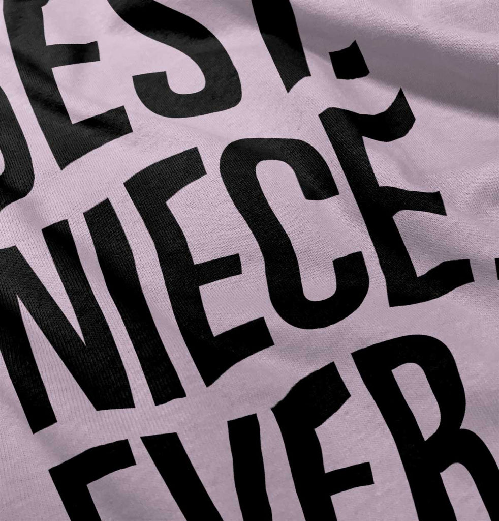 Best Niece Ever Romper Bodysuit-Direct To Garment Print-Brisco Baby