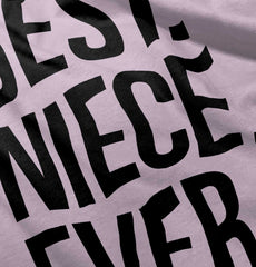 Best Niece Ever Romper Bodysuit-Direct To Garment Print-Brisco Baby