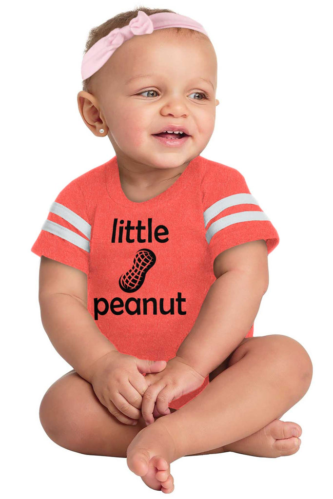 Little Peanut Football Romper Bodysuit-Direct To Garment Print-Brisco Baby