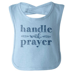 Handle With Prayer Infant Baby Bib-Direct To Garment Print-Brisco Baby