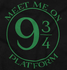 Meet Platform 9 3/4 Infant Baby Bib-Direct To Garment Print-Brisco Baby