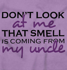 That Smell Toddler Ruffled Trim T-Shirt-Direct To Garment Print-Brisco Baby