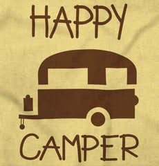 Happy Camper Infant Toddler T Shirt-Direct To Garment Print-Brisco Baby