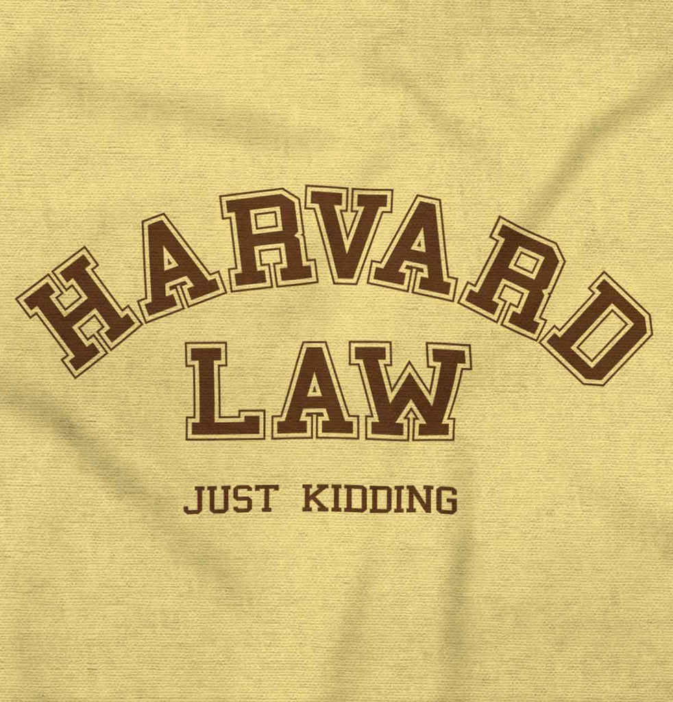 Harvard Law Infant Toddler T Shirt-Direct To Garment Print-Brisco Baby