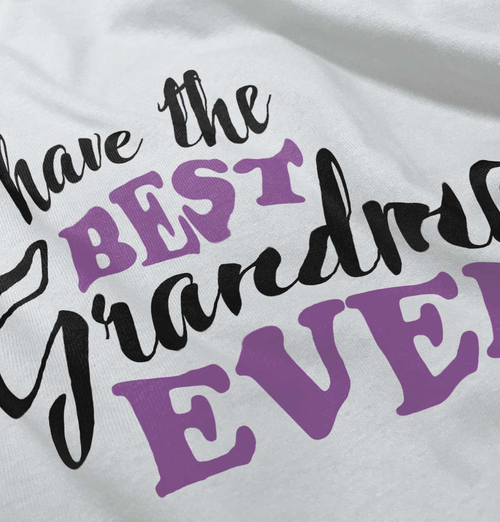 Have Best Grandma Ever Infant Baby Bib-Direct To Garment Print-Brisco Baby