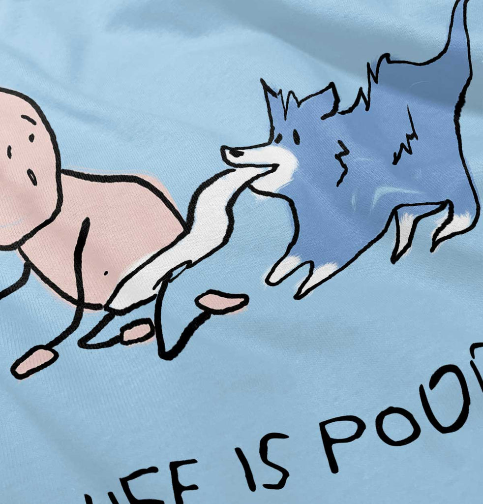 Dog Pull Romper Bodysuit-Direct To Garment Print-Brisco Baby