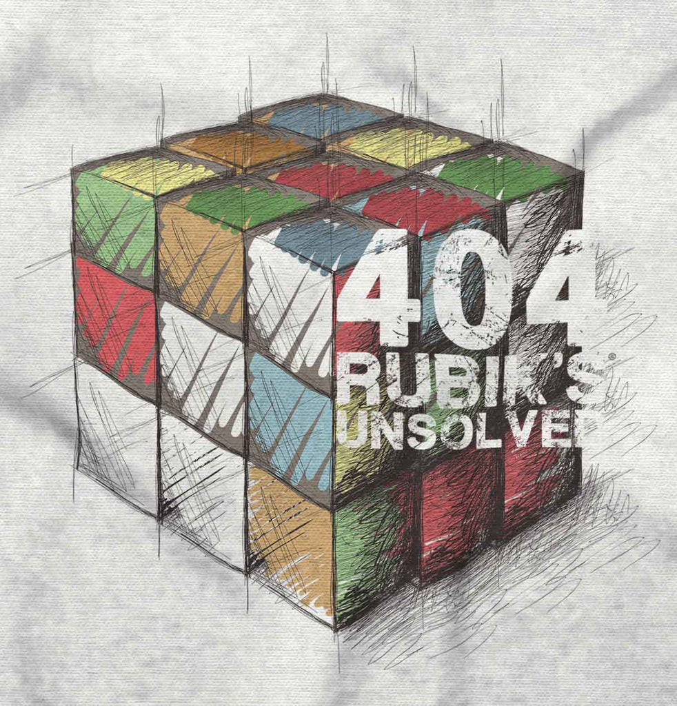 Cube Not Found Infant Toddler T Shirt-Direct To Garment Print-Brisco Baby