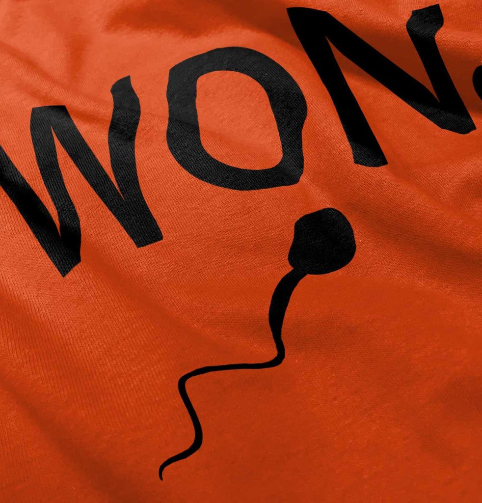 Won The Race Romper Bodysuit-Direct To Garment Print-Brisco Baby