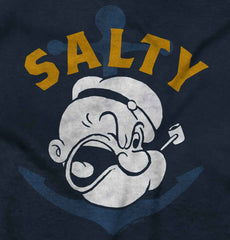 Salty Infant Toddler T Shirt-Direct To Garment Print-Brisco Baby