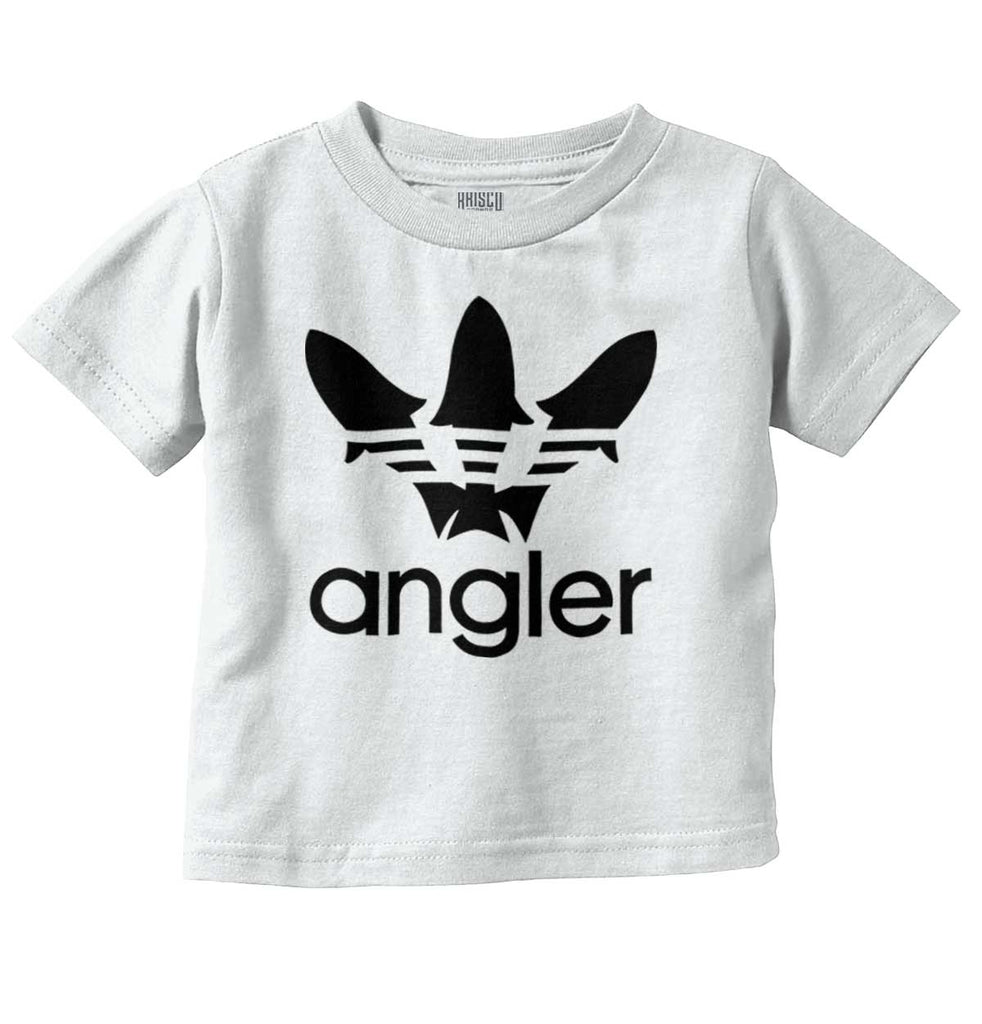 Angler Infant Toddler T Shirt-Direct To Garment Print-Brisco Baby