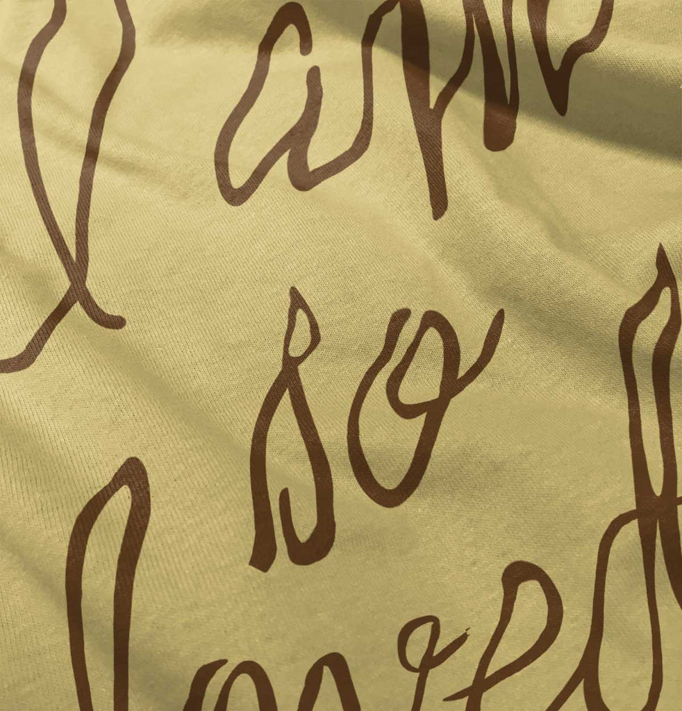 So Loved Infant Toddler T Shirt-Direct To Garment Print-Brisco Baby