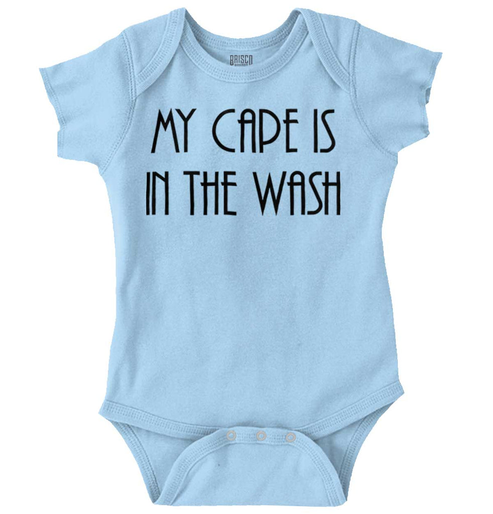 Cape In Wash Romper Bodysuit-Direct To Garment Print-Brisco Baby