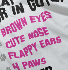 Boxer Checklist Romper Bodysuit-Direct To Garment Print-Brisco Baby