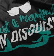 Mermaid In Disguise Infant Toddler T Shirt-Direct To Garment Print-Brisco Baby