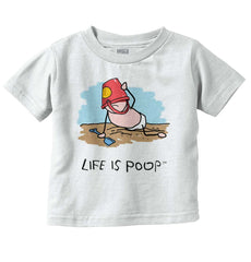 Baby Beach Infant Toddler T Shirt-Direct To Garment Print-Brisco Baby