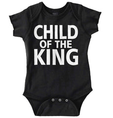 Child Of The King Romper Bodysuit-Direct To Garment Print-Brisco Baby