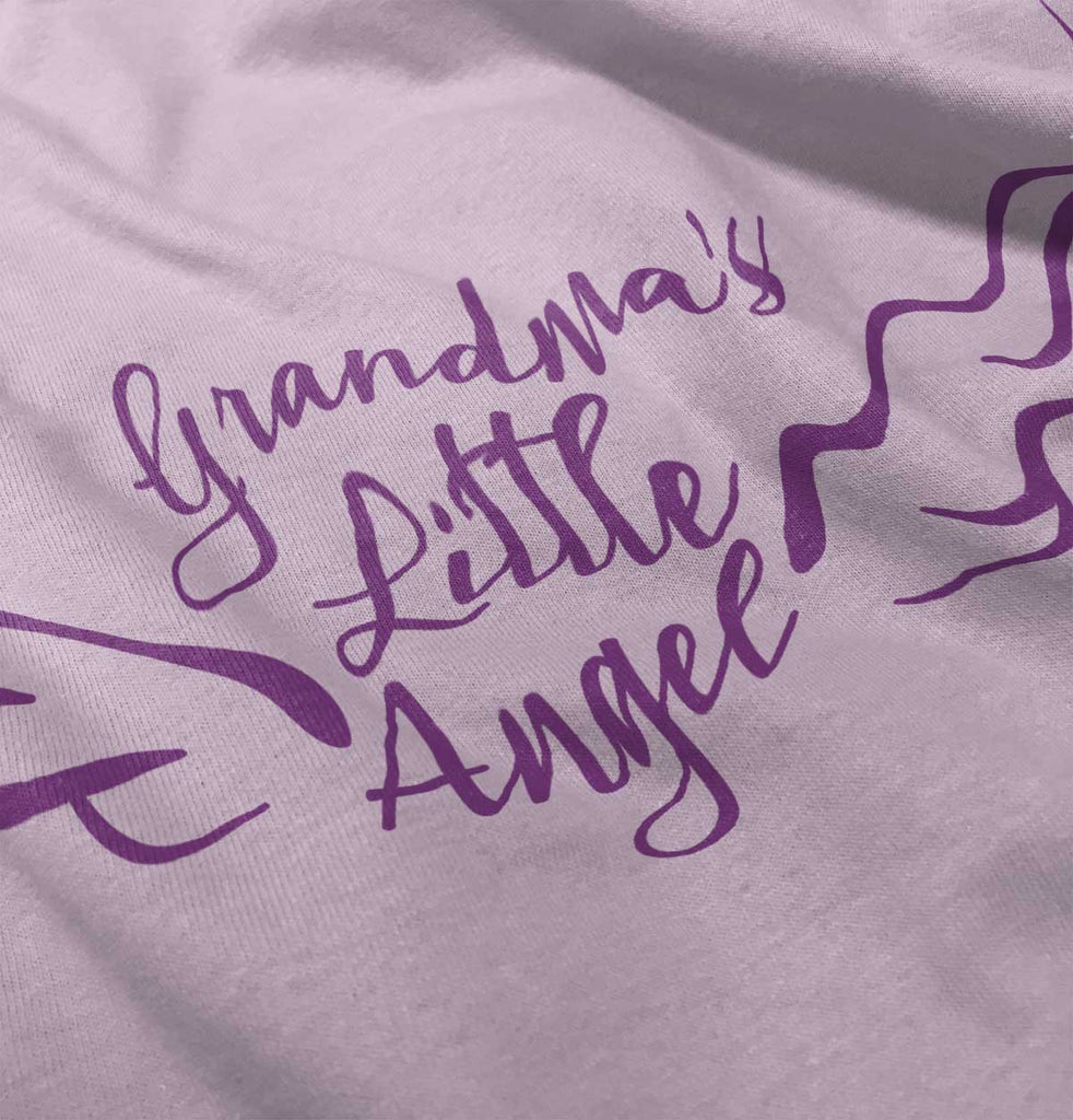 Grandma's Little Angel Infant Toddler T Shirt-Direct To Garment Print-Brisco Baby
