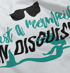 Mermaid In Disguise Romper Bodysuit-Direct To Garment Print-Brisco Baby