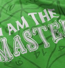 I Am The Master Dungeons Gamer Infant Toddler T Shirt-Direct To Garment Print-Brisco Baby