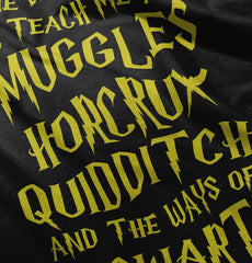 Muggles Horcrux Quidditch Romper Bodysuit-Direct To Garment Print-Brisco Baby