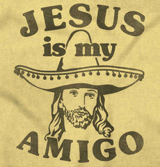 Amigo Jesus Infant Toddler T Shirt-Direct To Garment Print-Brisco Baby