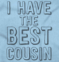 Best Cousin Romper Bodysuit-Direct To Garment Print-Brisco Baby