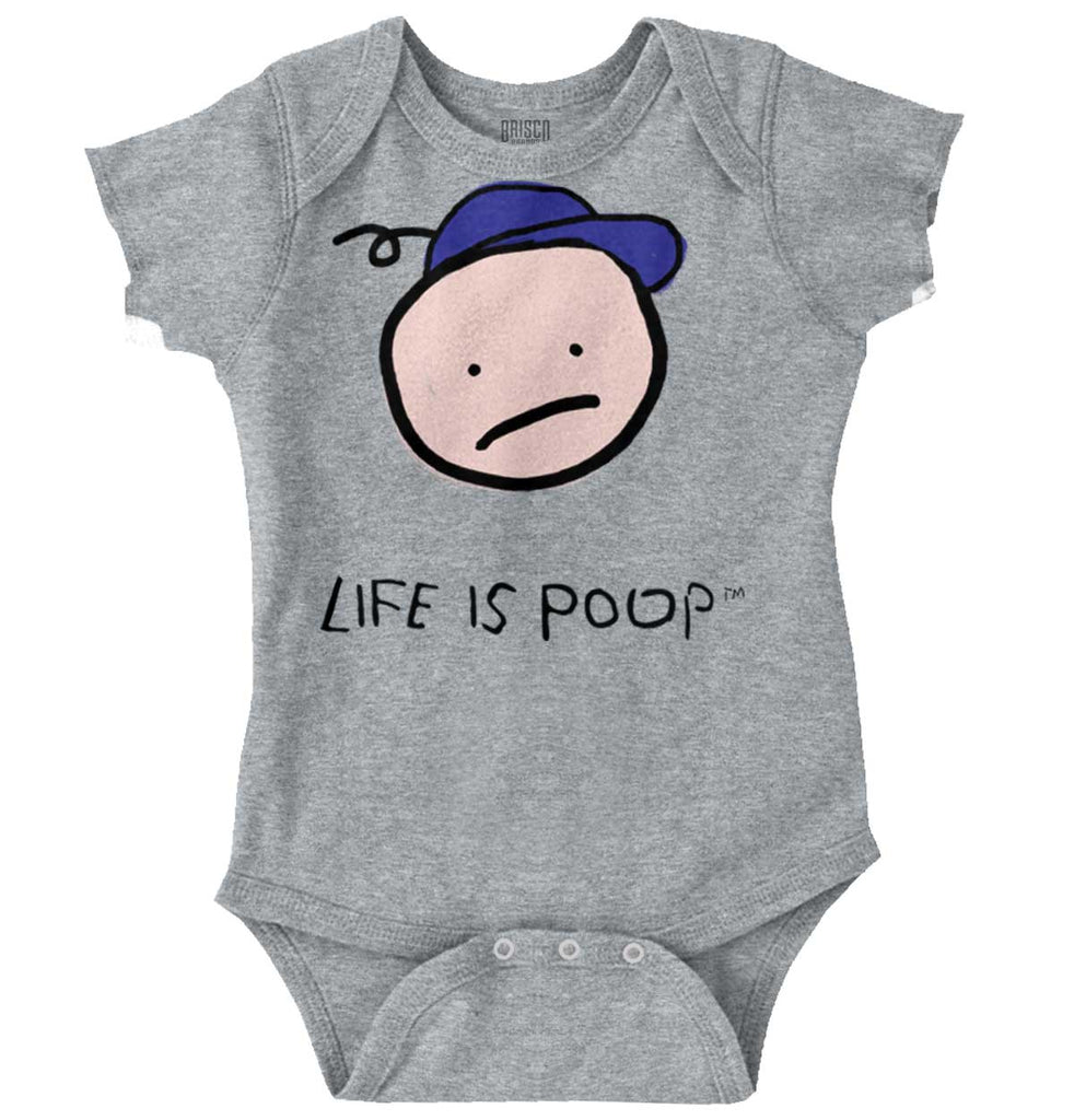 Boy Logo Romper Bodysuit-Direct To Garment Print-Brisco Baby