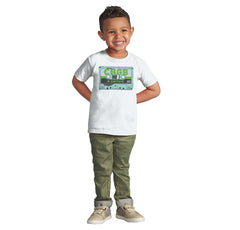 Cassette CBGB Infant Toddler T Shirt-Direct To Garment Print-Brisco Baby