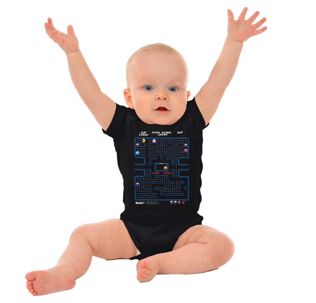 Game Screen Romper Bodysuit-Direct To Garment Print-Brisco Baby