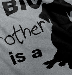 Brother is a Dog Infant Toddler T Shirt-Direct To Garment Print-Brisco Baby