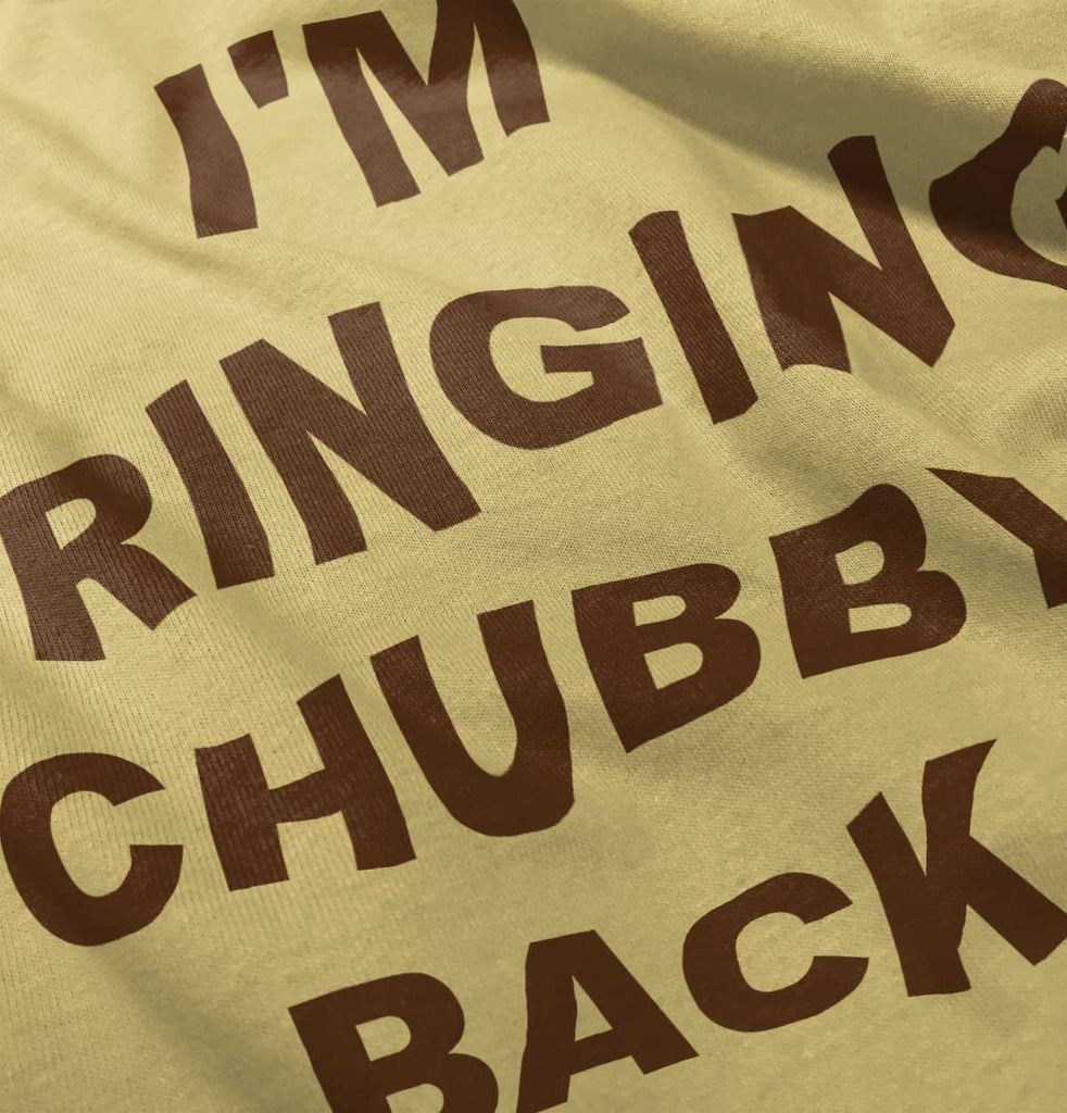 Chubby Back Infant Toddler T Shirt-Direct To Garment Print-Brisco Baby