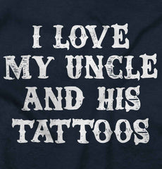 Uncle's Tattoos Infant Toddler T Shirt-Direct To Garment Print-Brisco Baby