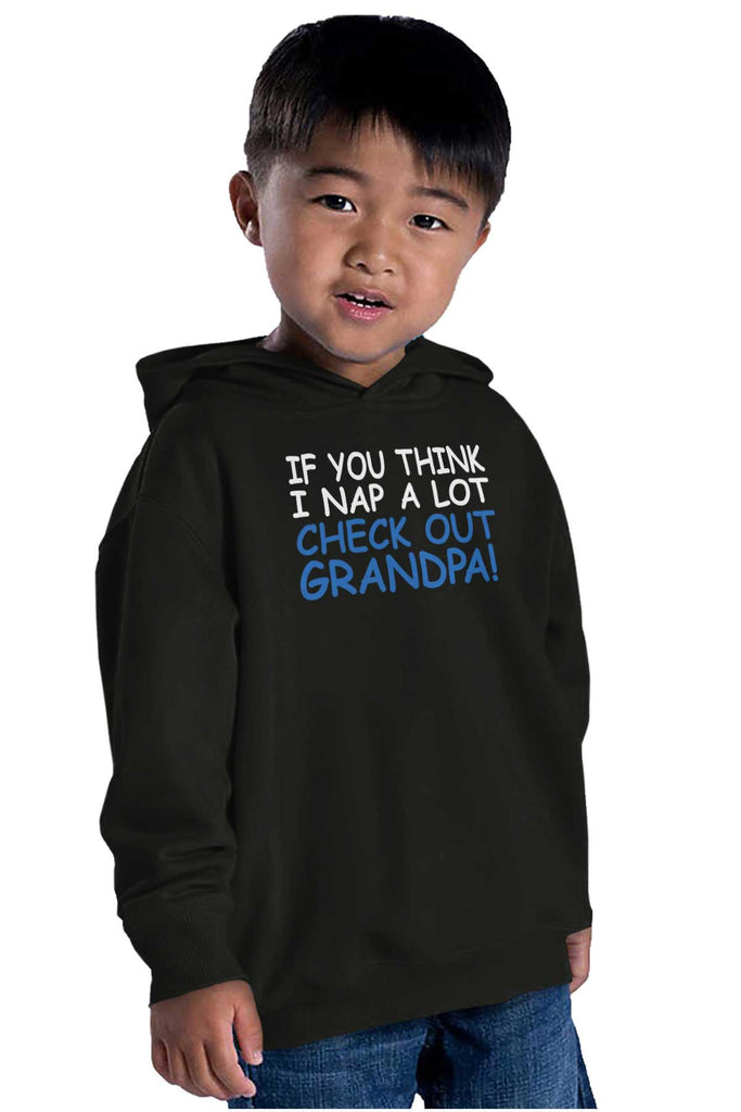 Check Out Grandpa Toddler Pullover Hoodie-Direct To Garment Print-Brisco Baby
