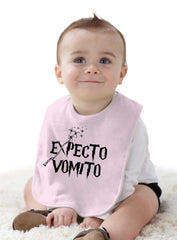 Expecto Vomito Infant Baby Bib-Direct To Garment Print-Brisco Baby