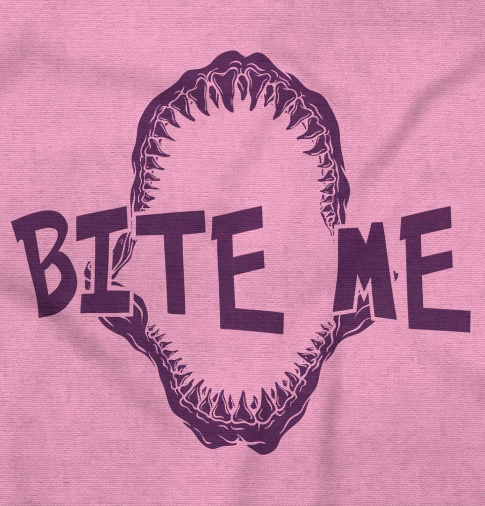 Bite Me Infant Toddler T Shirt-Direct To Garment Print-Brisco Baby