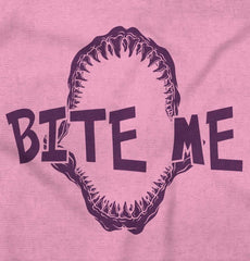 Bite Me Infant Toddler T Shirt-Direct To Garment Print-Brisco Baby