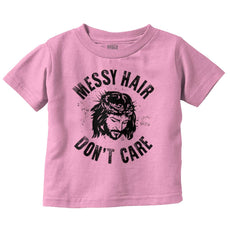 Messy Hair Jesus Infant Toddler T Shirt-Direct To Garment Print-Brisco Baby