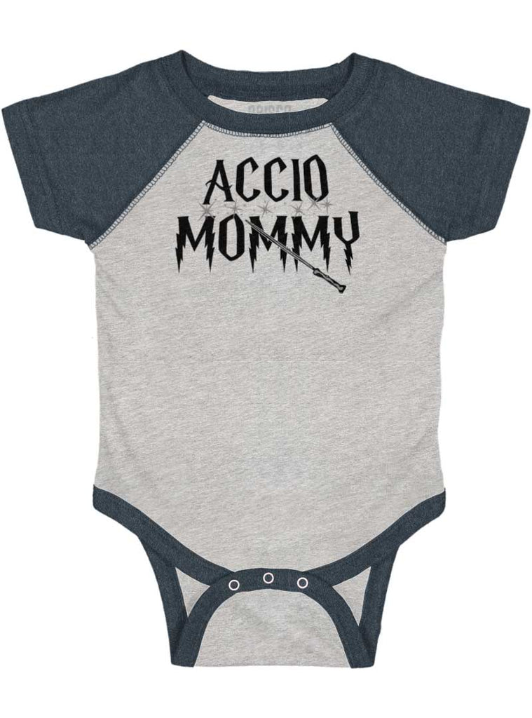 Accio Mommy Raglan Romper Bodysuit-Direct To Garment Print-Brisco Baby