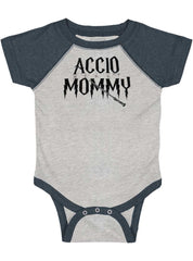 Accio Mommy Raglan Romper Bodysuit-Direct To Garment Print-Brisco Baby