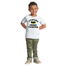 Crime Fighter Infant Toddler T Shirt-Direct To Garment Print-Brisco Baby