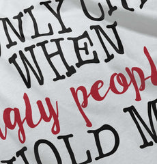 Ugly People Infant Toddler T Shirt-Direct To Garment Print-Brisco Baby