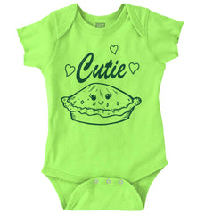 Cutie Romper Bodysuit-Direct To Garment Print-Brisco Baby